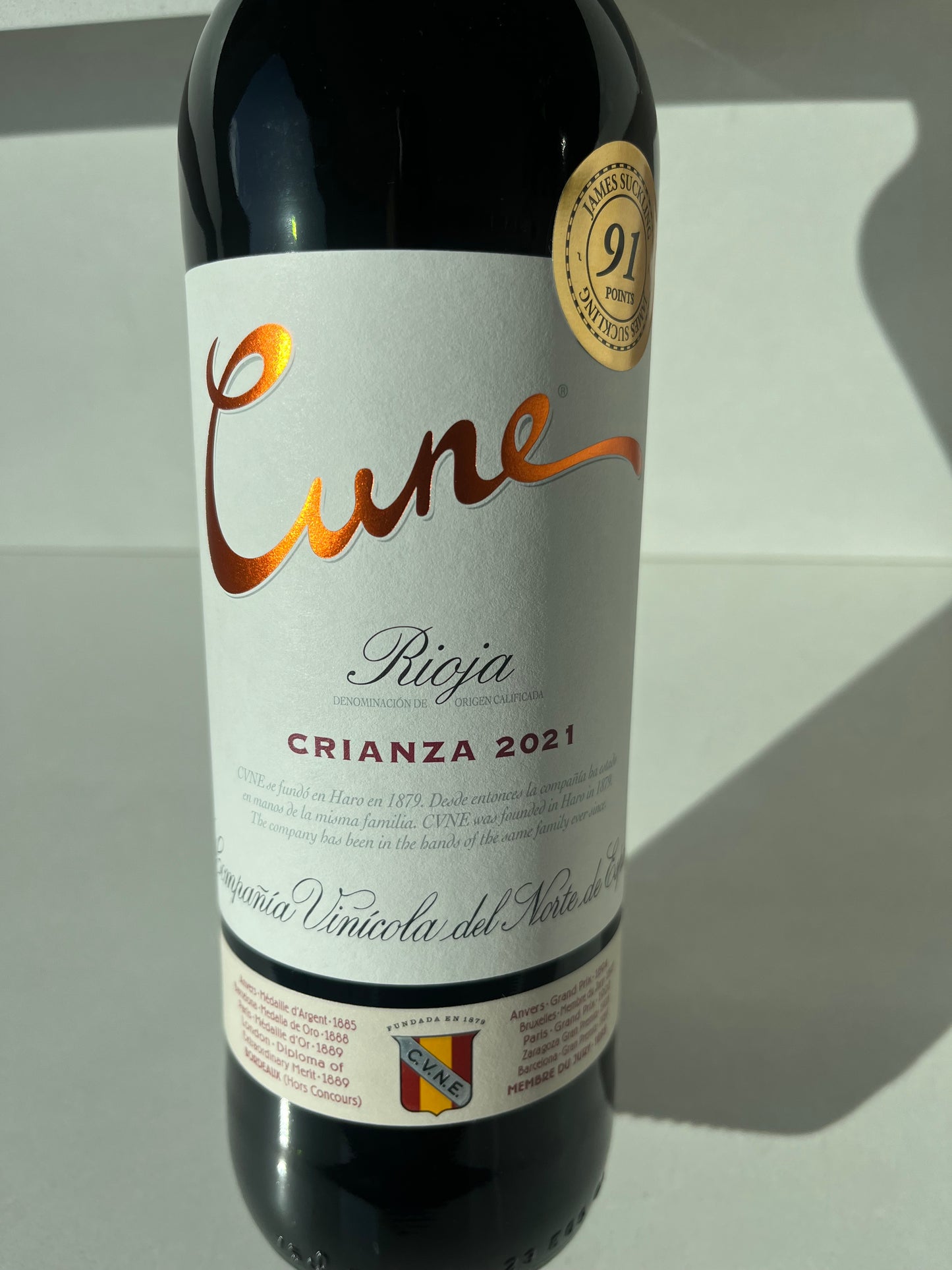 2021 CUNE Rioja Crianza Tinto