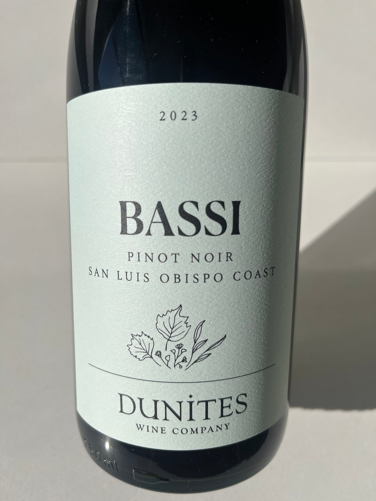 2023 Dunites Bassi Vineyard Pinot Noir