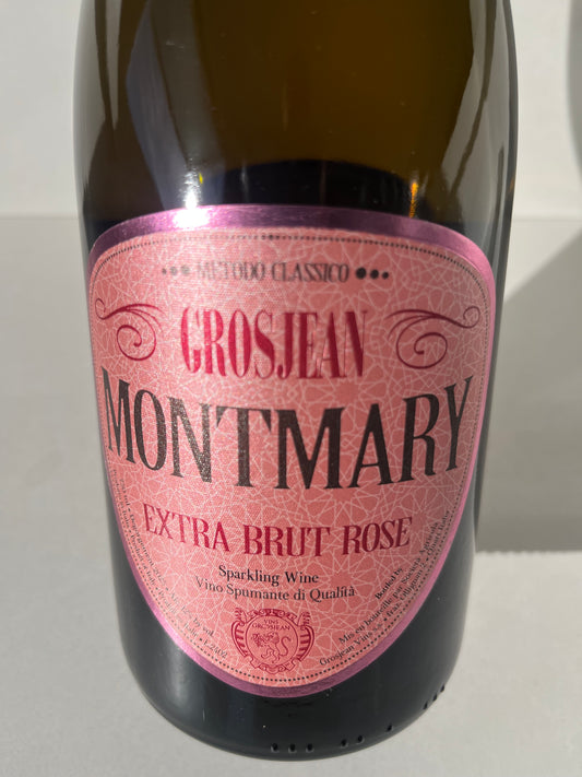 2023 Grosjean 'Montmary' Metodo Classico Extra Brut Rosé