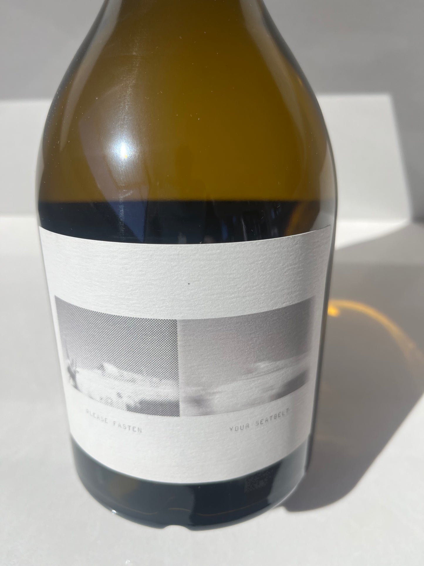 2022 Levo 'Please Fasten Your Seatbelt' White Blend