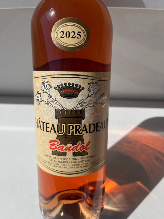 2025 Chateau Pradeaux Bandol Rosé