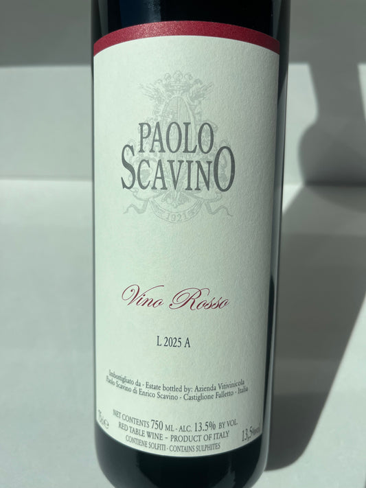 2025 Paolo Scavino Vino Rosso