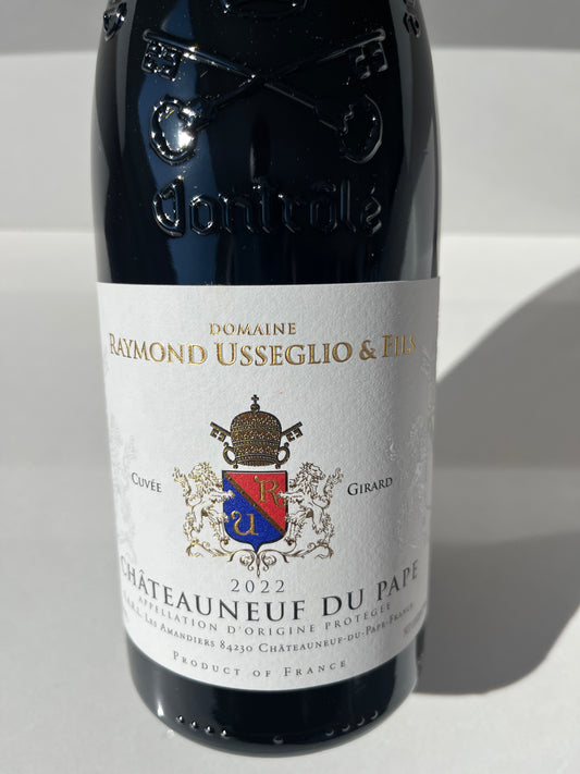 2022 Domaine Raymond Usseglio Châteauneuf du Pape 'Cuvée Girard'